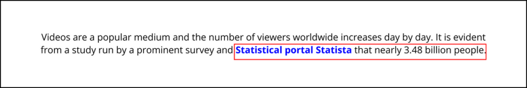  blue link text and black paragraph text highlighted in red to show what has to be tested to meet link to body text contrast