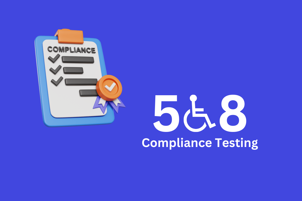 Section 508 compliance testing