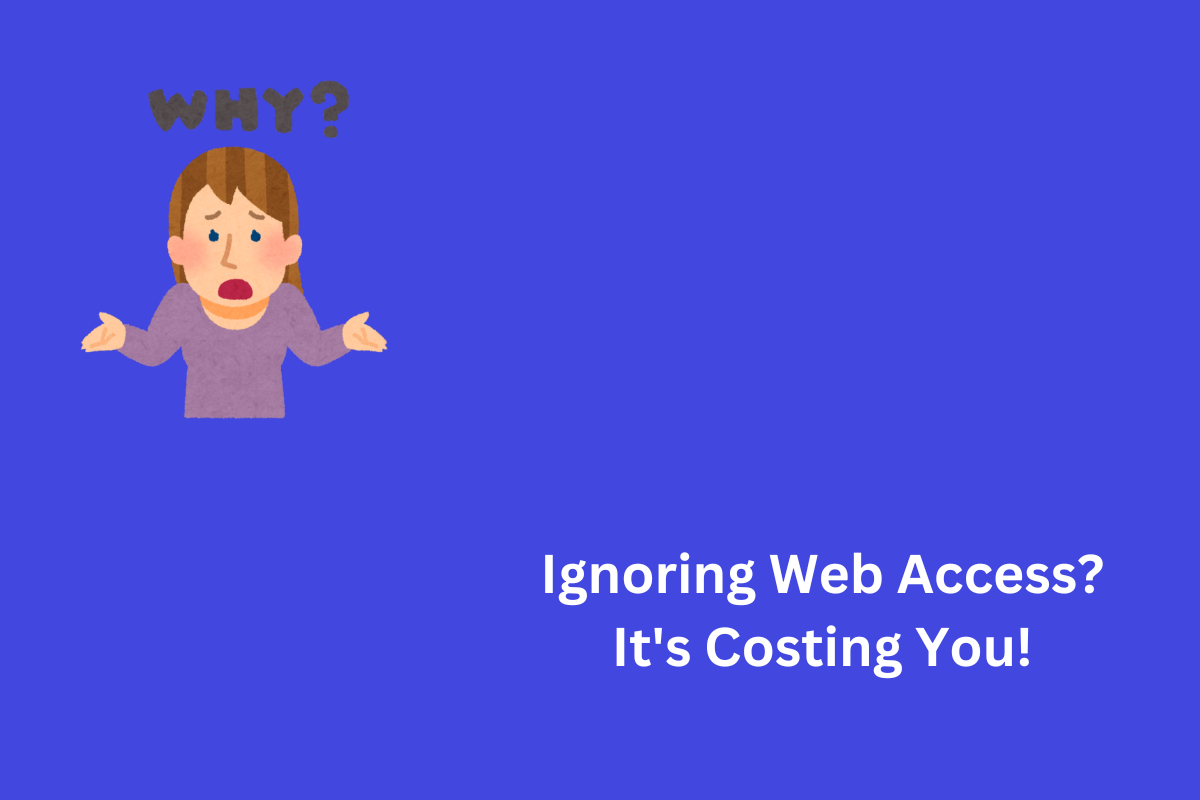 Ignoring Web Access? It's Costing You! blog image