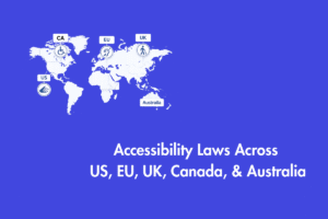 Web Accessibility Laws Across US, EU, UK, Canada, & Australia