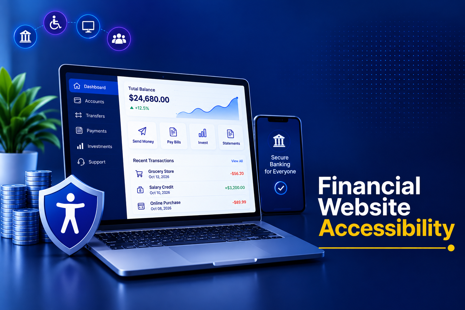 Financial Website Accessibility
